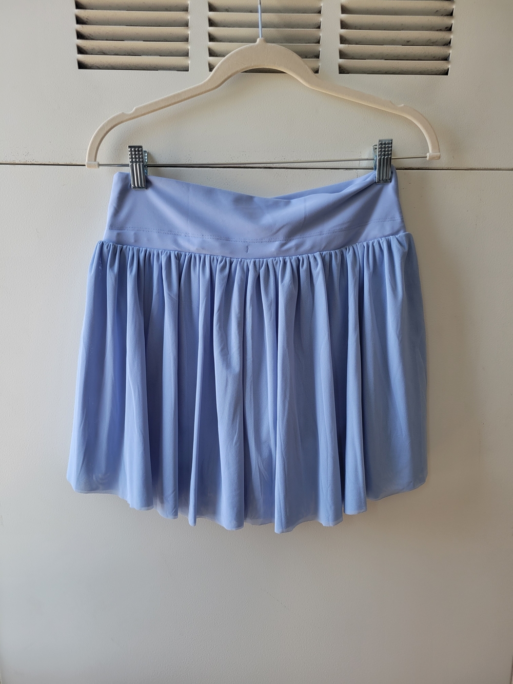 Old Navy Light Blue Tennis Skirt with Drawstring Waist - Picture 3 of 5